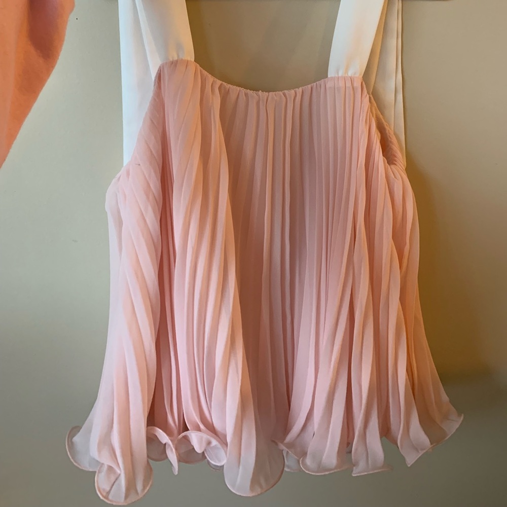 Light pink babydoll tank